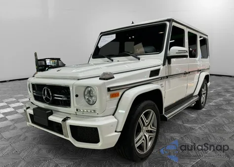 2016 Mercedes-Benz G 63 Amg из США, поврежденный, VIN WDCYC7DF1GX243XXX